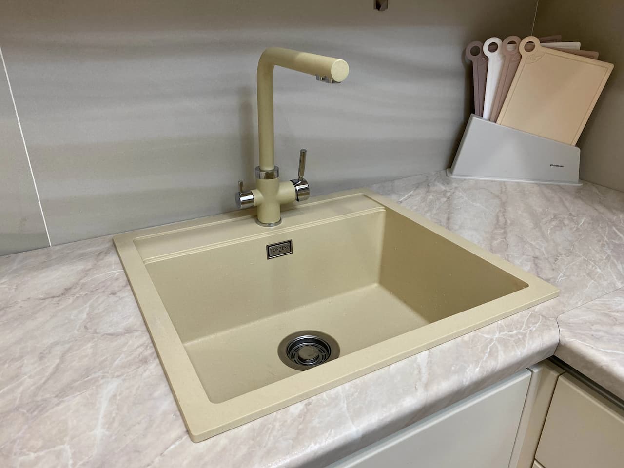 Смеситель с фильтром TOPZERO Бронза Alphons BR