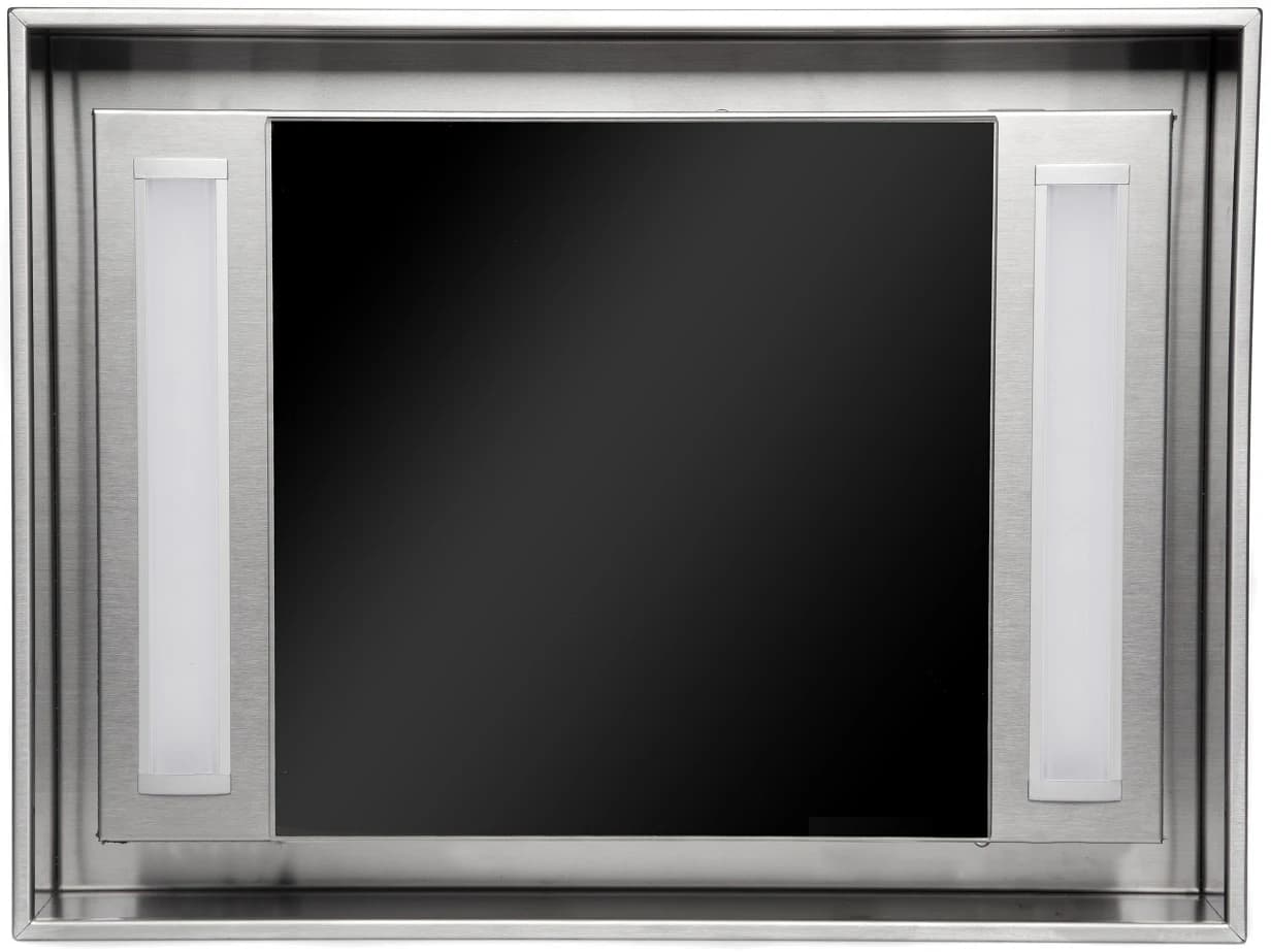 Вытяжка кухонная KONIGIN Нержавеющая сталь Geometry Inox/Black Glass