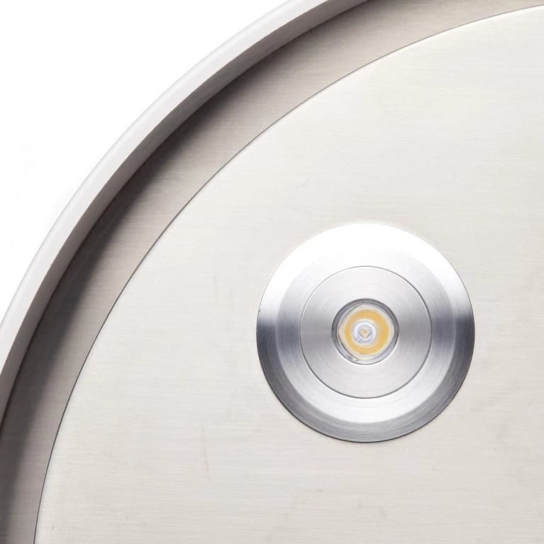 Вытяжка островная KONIGIN Белое стекло Equilibrium White Glass