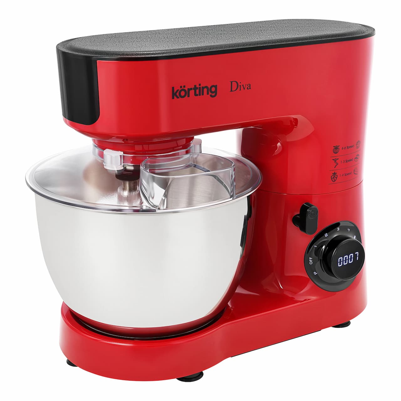 Планетарный миксер KORTING Красный KKM 0103 Diva