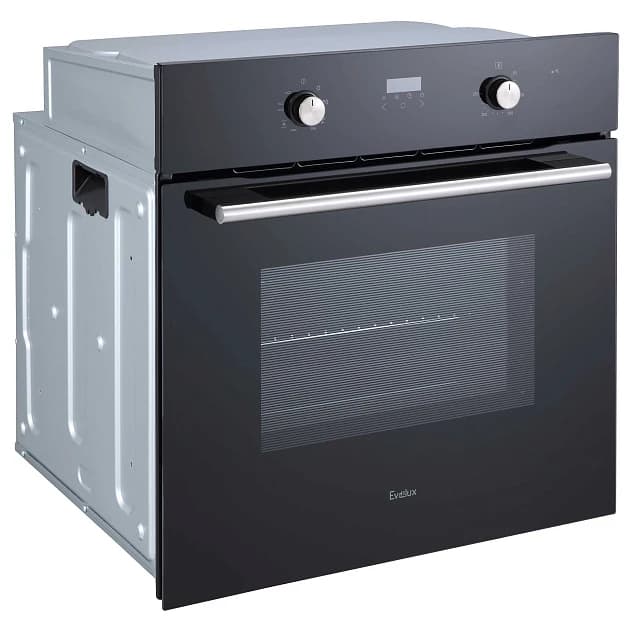 Духовой шкаф EVELUX Черное стекло EO 630 PB