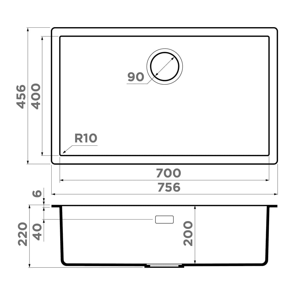 Мойка OMOIKIRI Белый Yamakawa 75-U/I-WH
