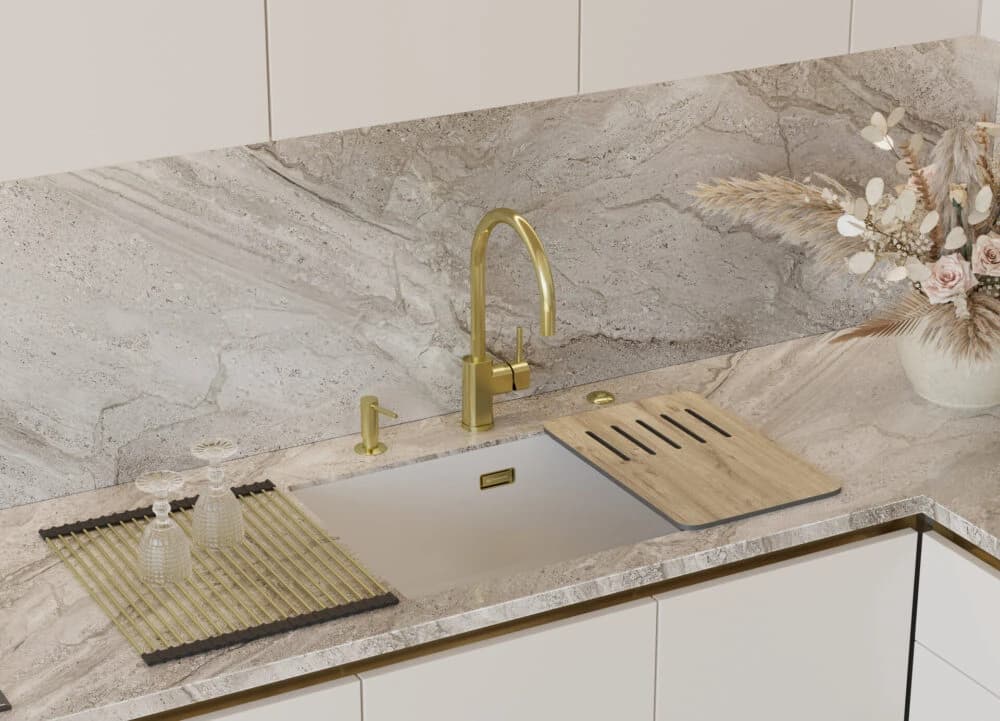 Мойка OMOIKIRI Leningrad grey Yamakawa 75-U/I-GR