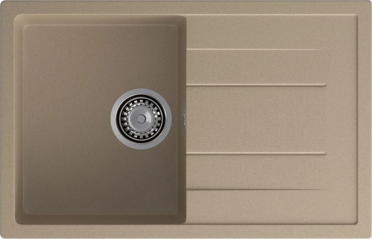 Мойка GRANFEST Песочный Quadro Q-780 L
