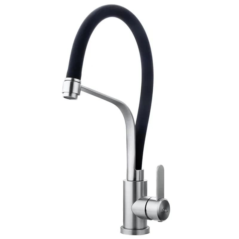 Смеситель с выдвижным изливом FASHUN Черный A54012-7