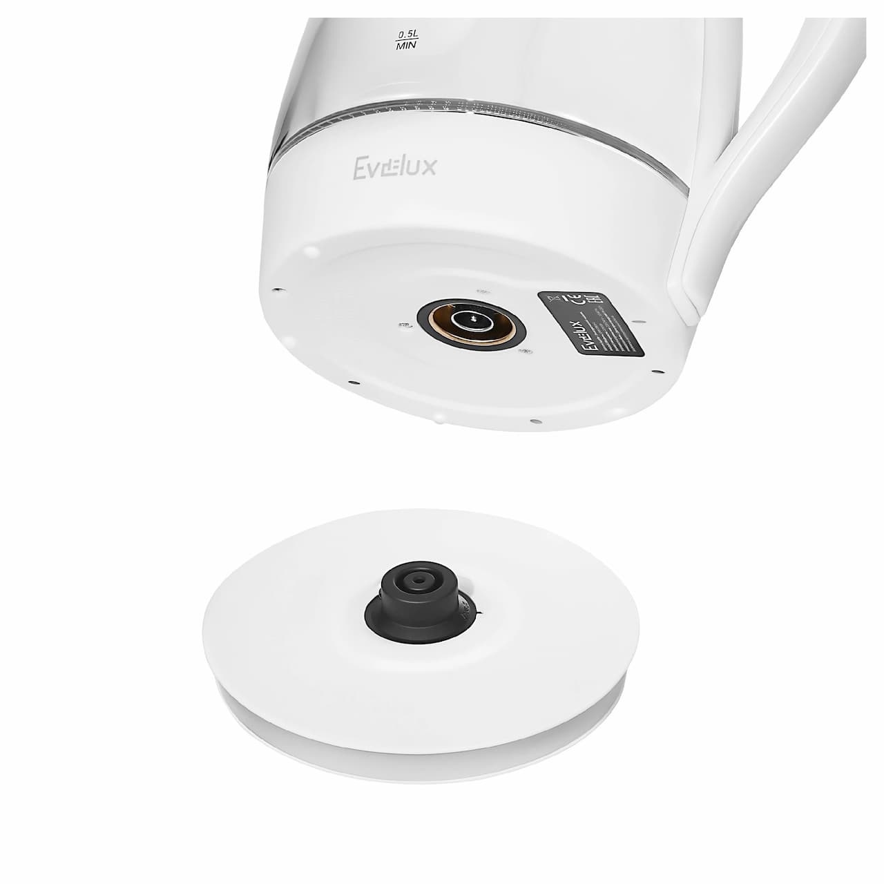 Чайник 1.7 л EVELUX Белый EWK 0903 G