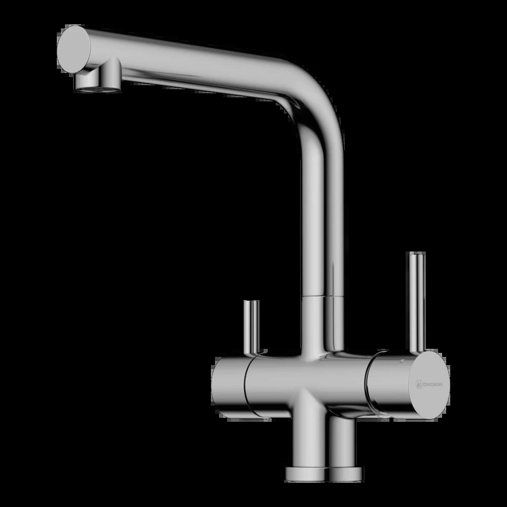 Смеситель OMOIKIRI Нержавеющая сталь Takamatsu