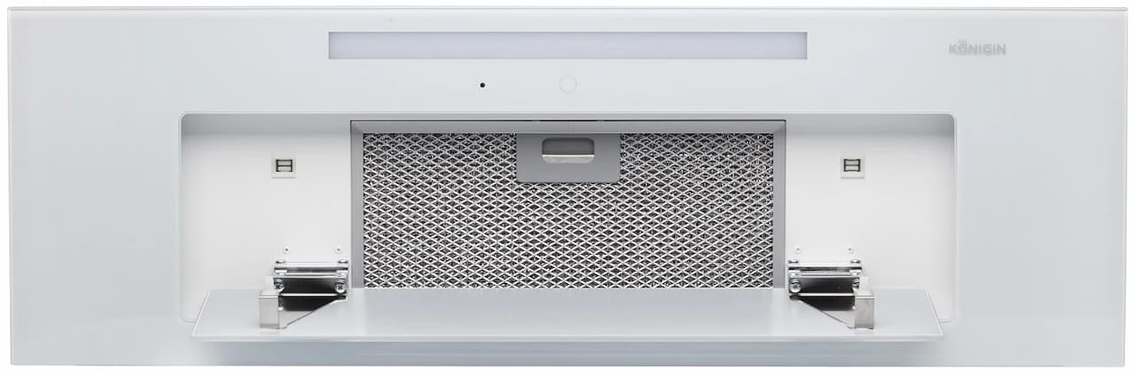 Вытяжка кухонная KONIGIN Белый Navi White Glass 90