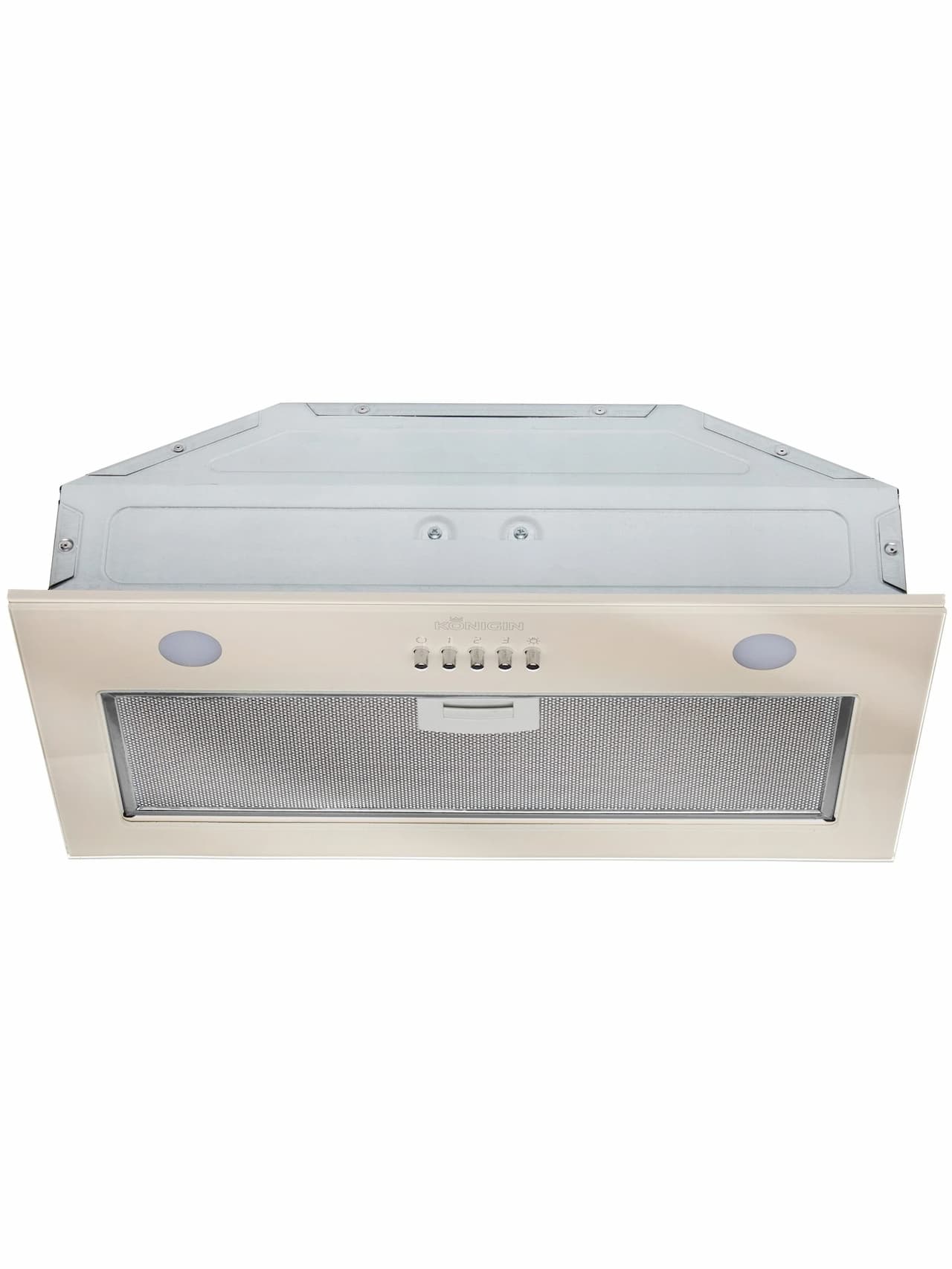 Вытяжка кухонная KONIGIN Слоновая кость + стекло Skylark Ivory Glass 60