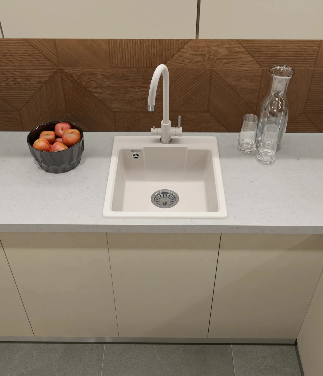 Мойка GRANFEST URBAN Иней URBAN 644