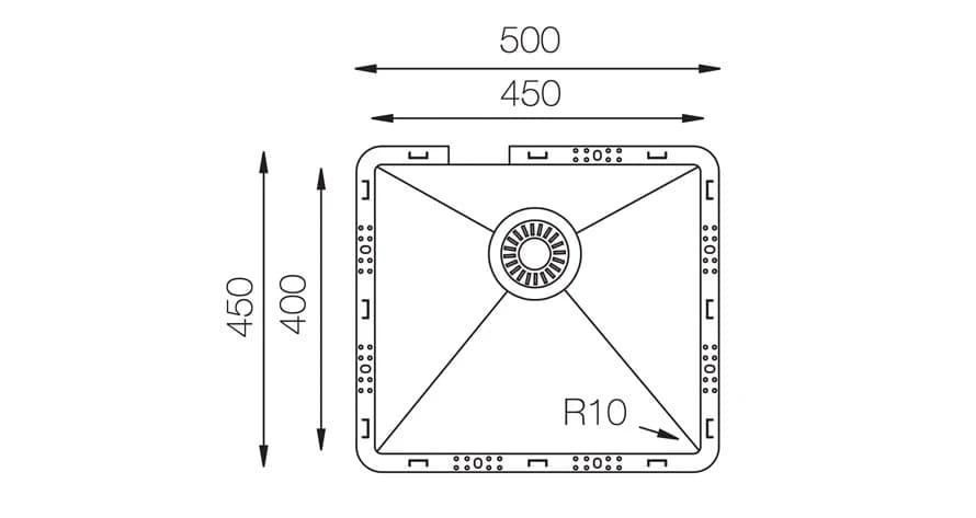 Мойка TOPZERO Титан TZ RS451 TITAN