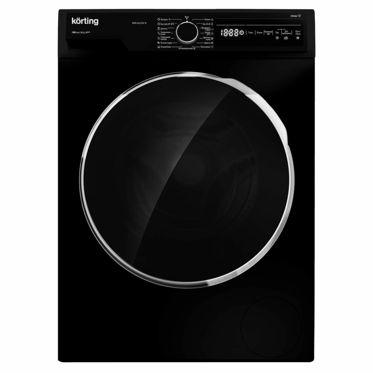 Стиральная машина KORTING Черный KWM 42LS1267 N