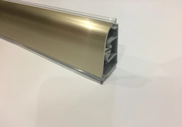 Плинтус кухонный 4200 мм TERMOPLAST Шампань AP740