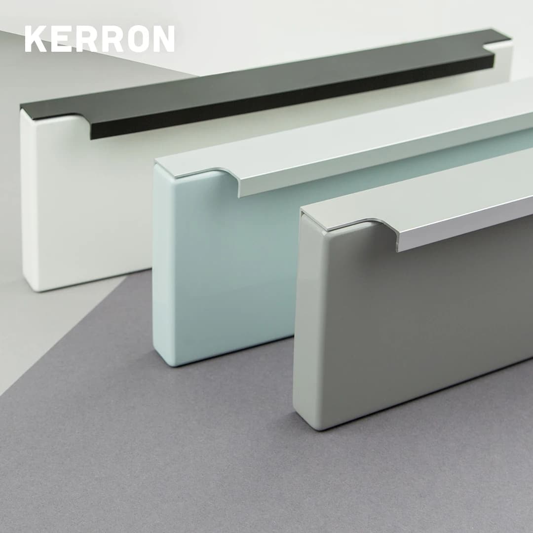 Ручка торцевая KERRON Хром матовый RT-001-900 SC