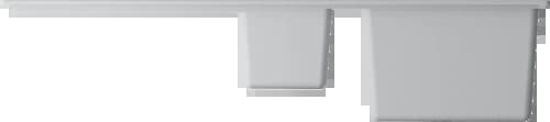 Мойка OMOIKIRI Белый Kitagawa 100-2-WH
