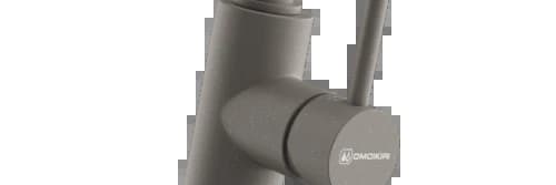 Смеситель OMOIKIRI Leningrad grey Shinagawa 2 Plus-GR