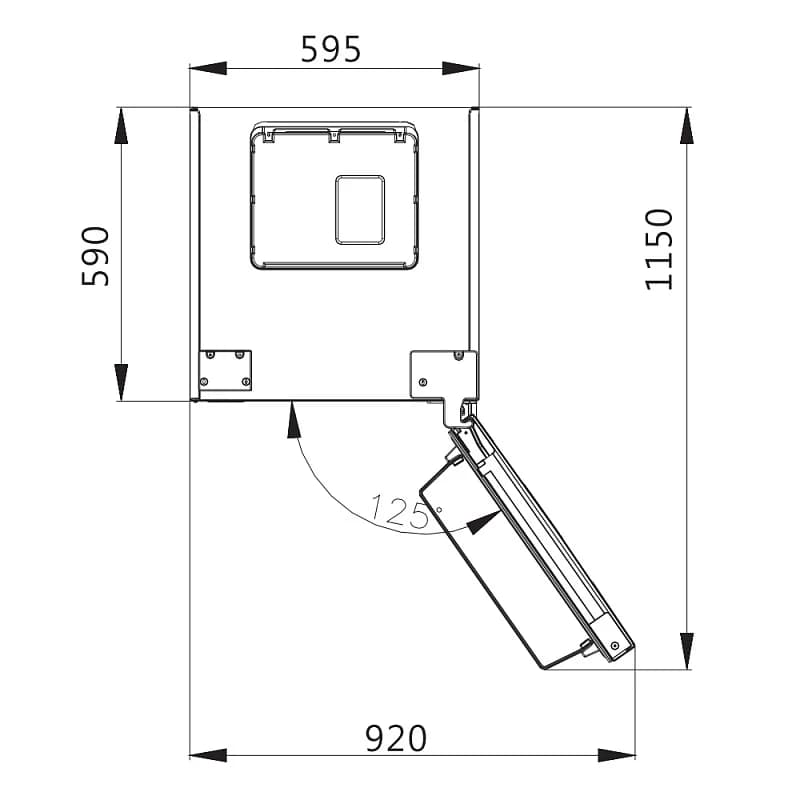 Холодильник комбинированный KORTING Нержавеющая сталь KNFC 62029 X