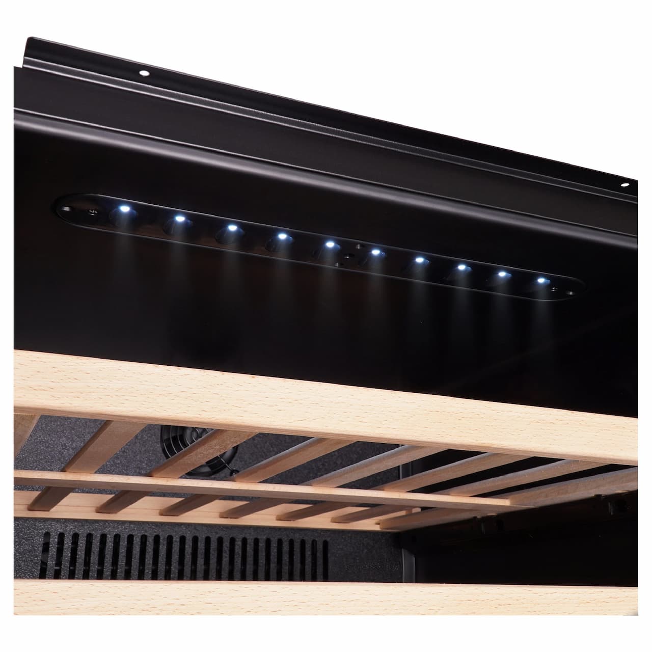 Винный шкаф KORTING Черное стекло KFW 604 DB GXN