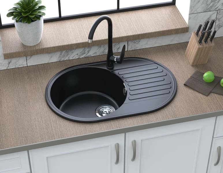 Мойка Granfest Quarz Черный Z-18