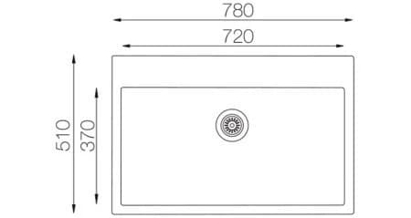 Мойка TOPZERO Jasmine Gretta 780.510-08
