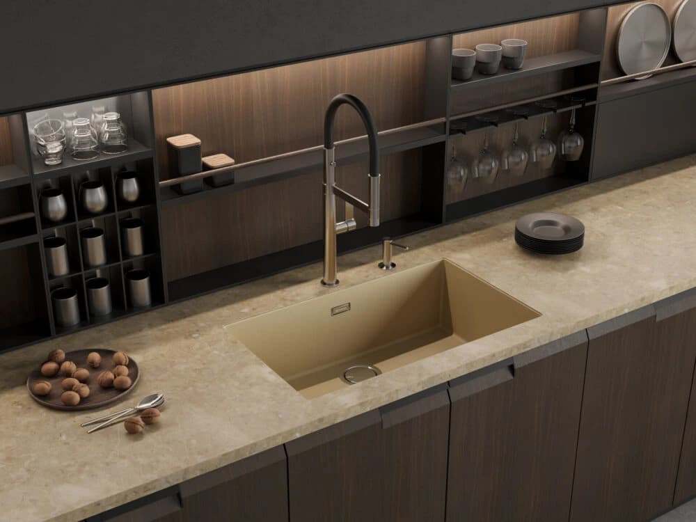 Смеситель OMOIKIRI Белый Osaka BN-WH