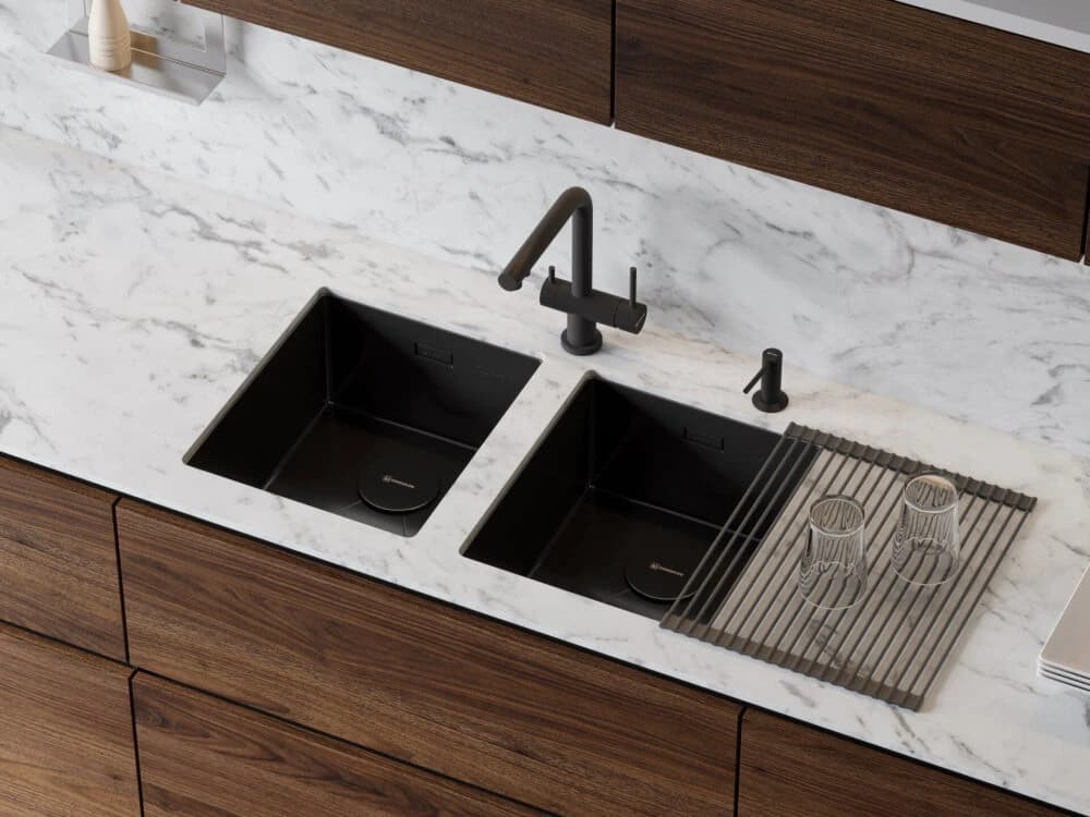 Мойка OMOIKIRI Вороненая сталь Taki 38-U/IF-GM