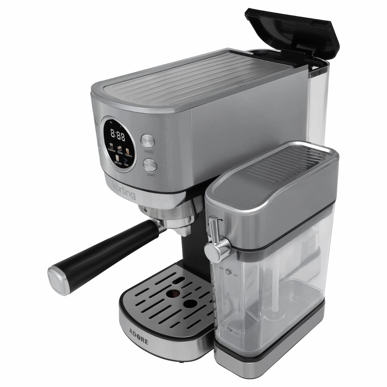 Кофеварка эспрессо KORTING Нержавеющая сталь KCM 1006 T Adore