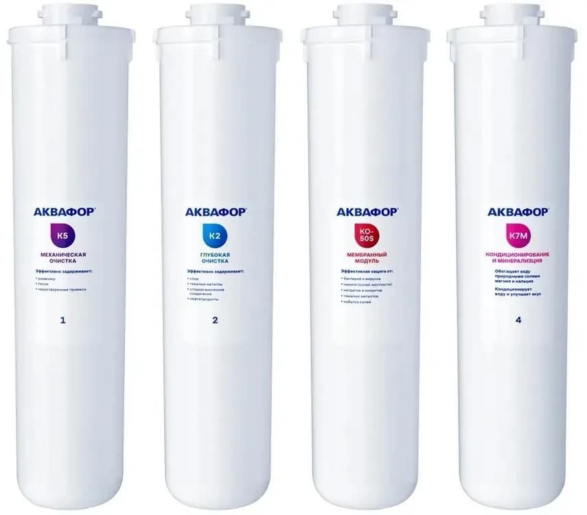 Сменный модуль АКВАФОР Белый К5-К2-КО-50S-К7М