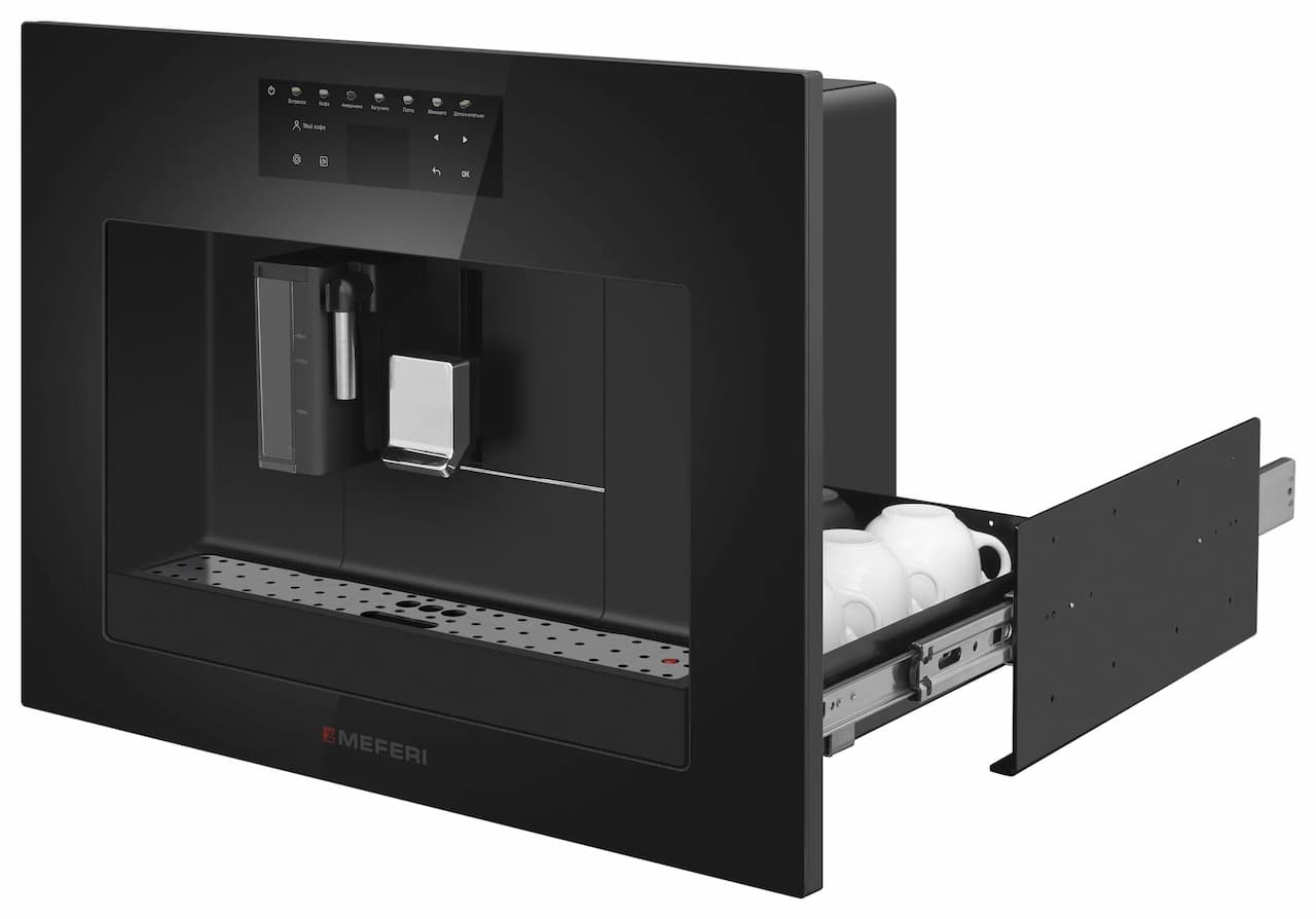 Кофемашина встраиваемая MEFERI Черный MCM6010BK COMFORT PLUS