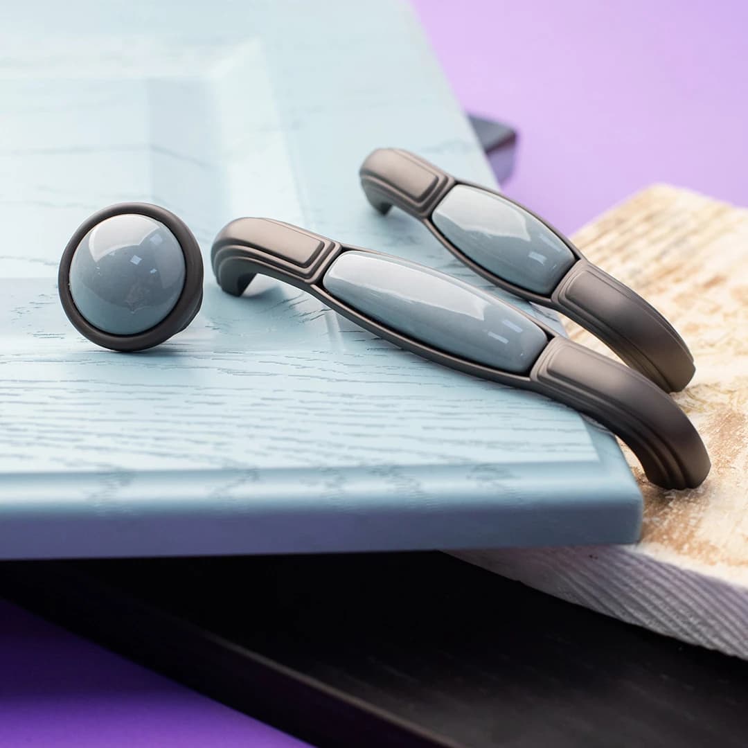 Ручка кнопка KERRON Графит KF07-12 GR