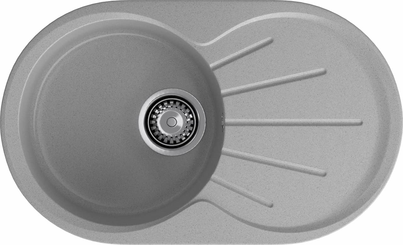 Мойка GRANFEST Серый Rondo R-750 L