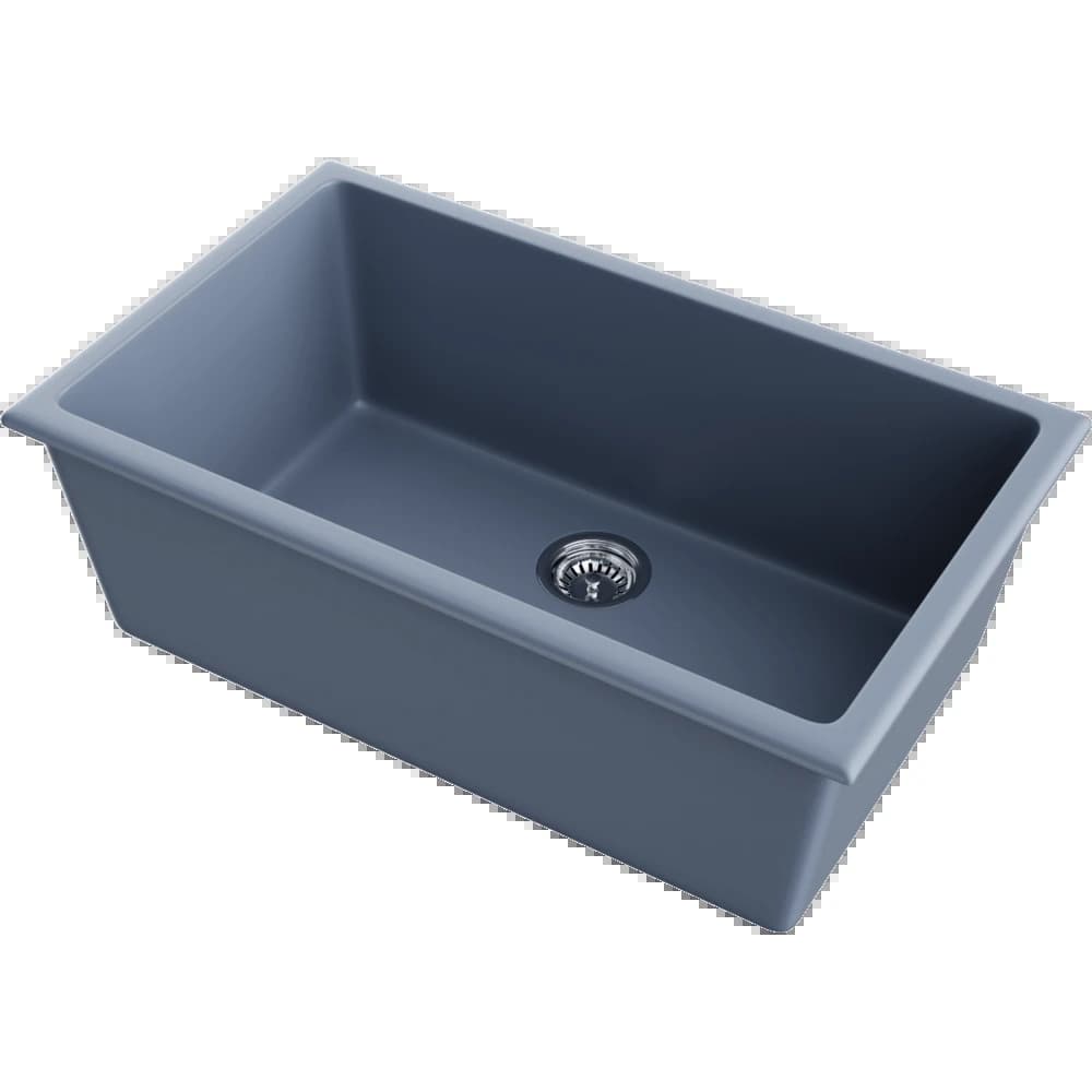Мойка OMOIKIRI Smoky blue Okinoshima 76-U/I-SB