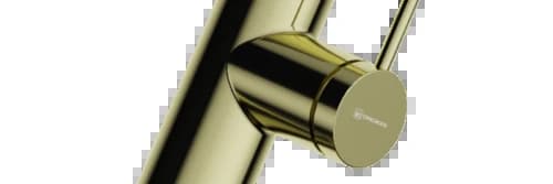Смеситель OMOIKIRI Светлое золото Makkari 2 Plus-SB-LG-BL