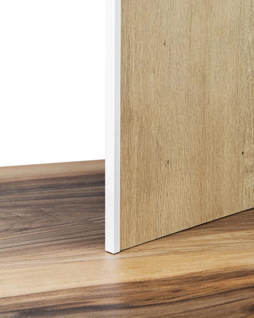 Планка для стеновой панели торцевая 4 мм ПРЕСТИЖ Белый 105пмщ