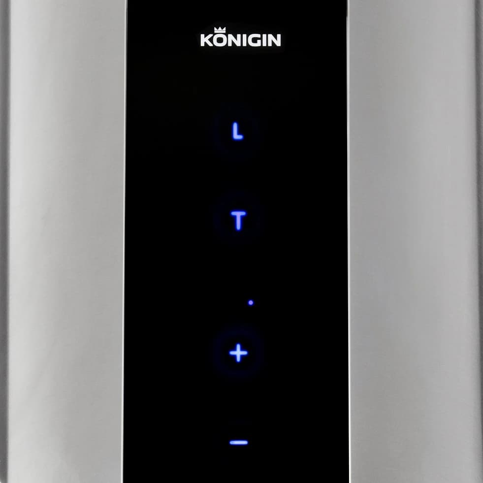 Вытяжка кухонная KONIGIN Нержавеющая сталь Equilibrium W Steel Glass