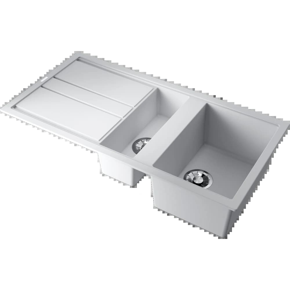 Мойка OMOIKIRI Белый Kitagawa 100-2-WH