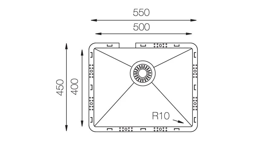 Мойка TOPZERO Титан TZ RS500 TITAN