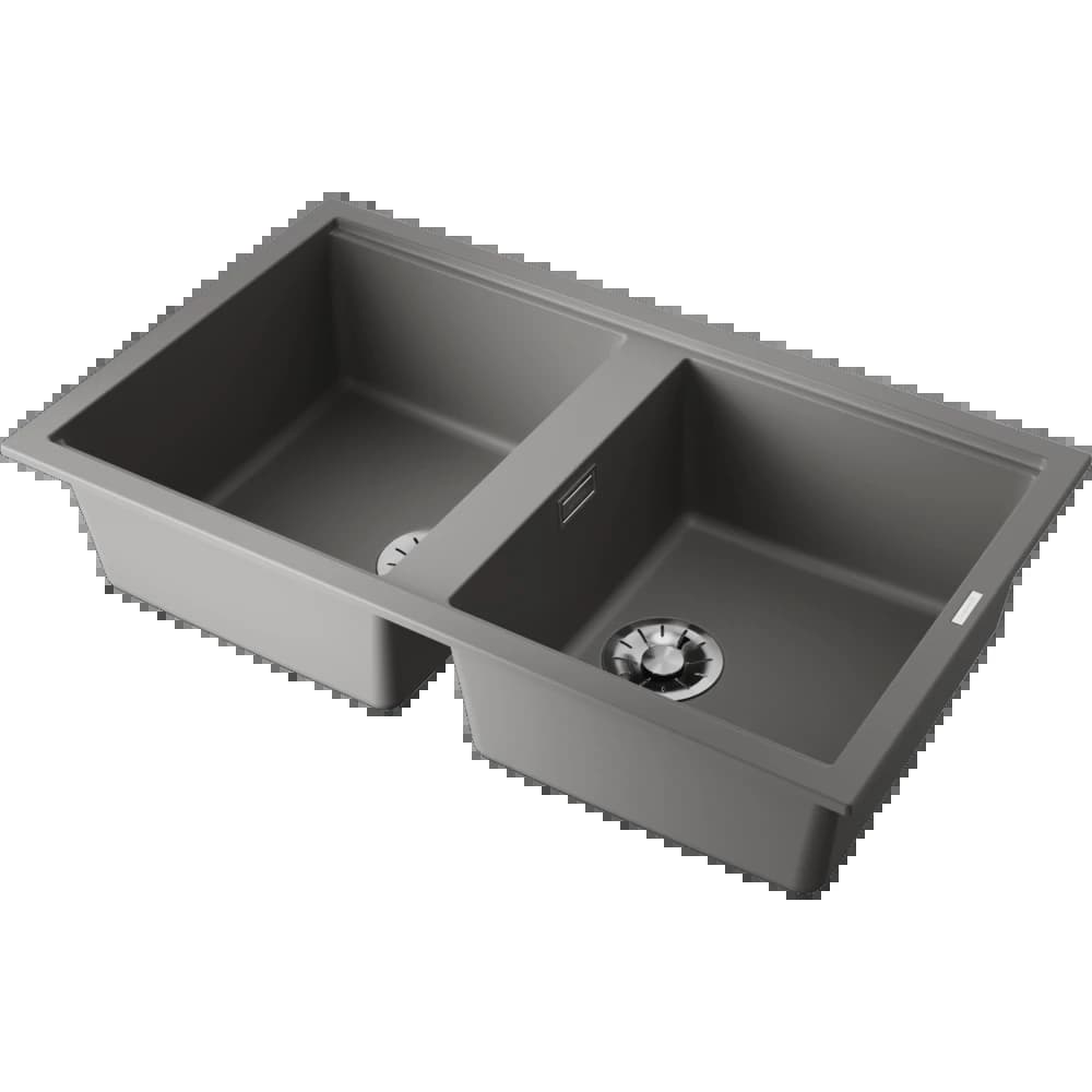 Мойка OMOIKIRI Leningrad grey Kitagawa 86-2-GR