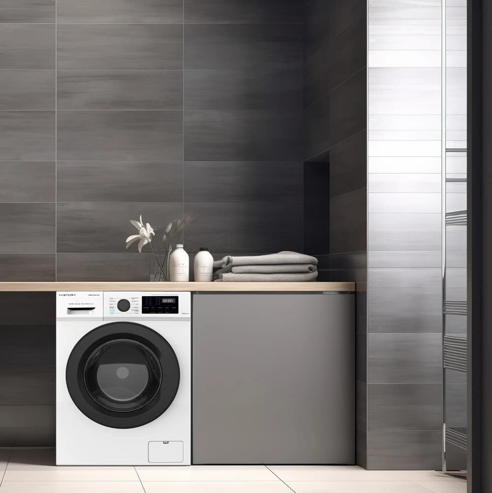 Стиральная машина HiSTORY Белый HWMF 7442 SLW