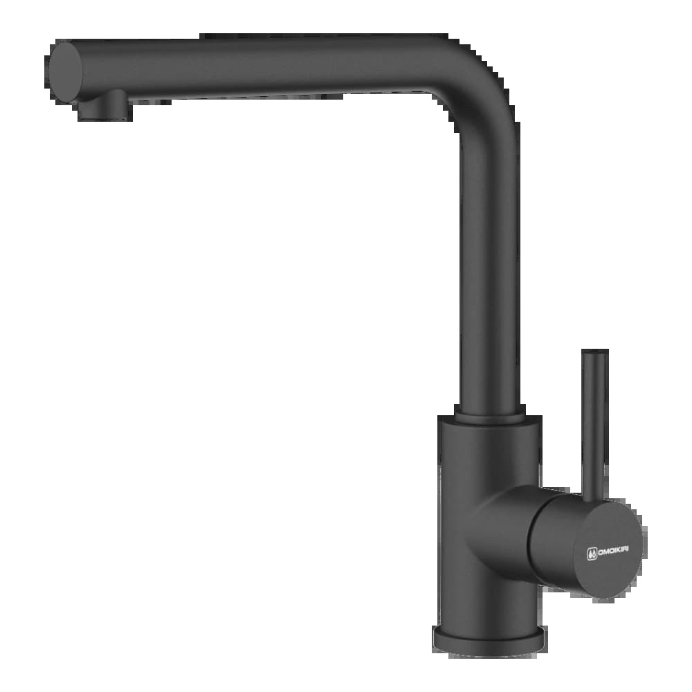 Смеситель OMOIKIRI Черный Nakagawa-P-BL
