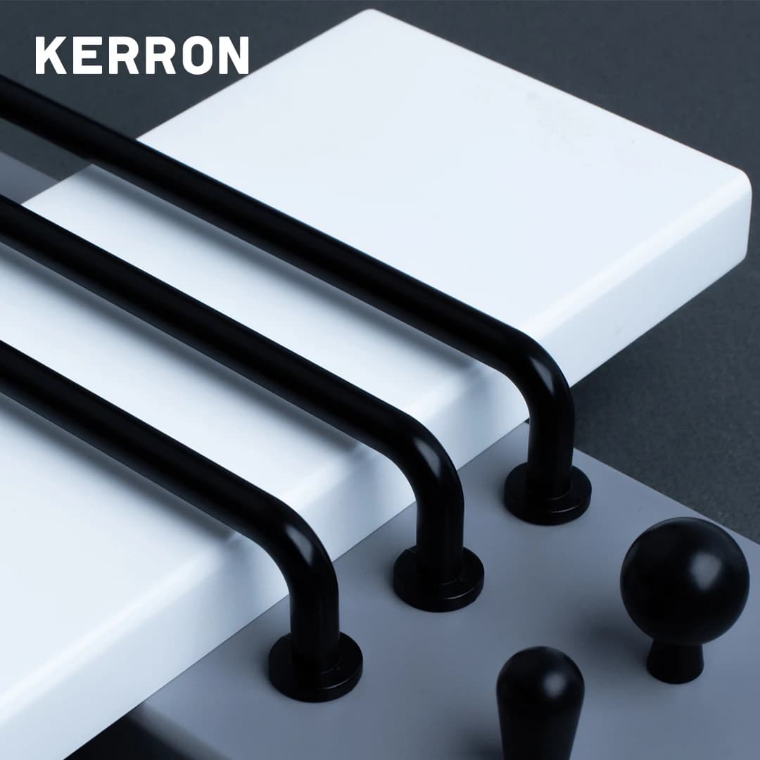 Ручка скоба KERRON Черный матовый 128 мм S-2380-128 BL