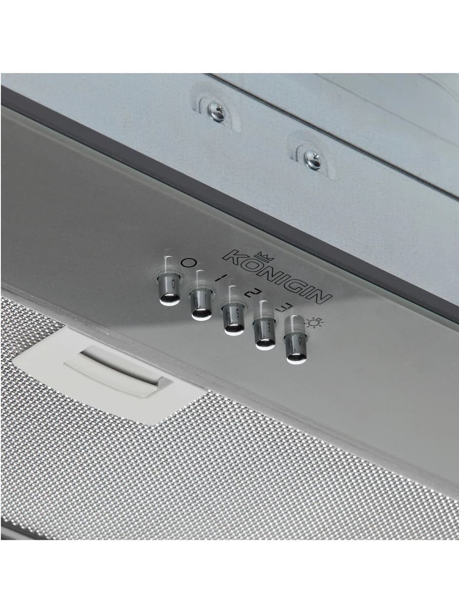 Вытяжка кухонная KONIGIN Серый + стекло Skylark Grey Glass 60