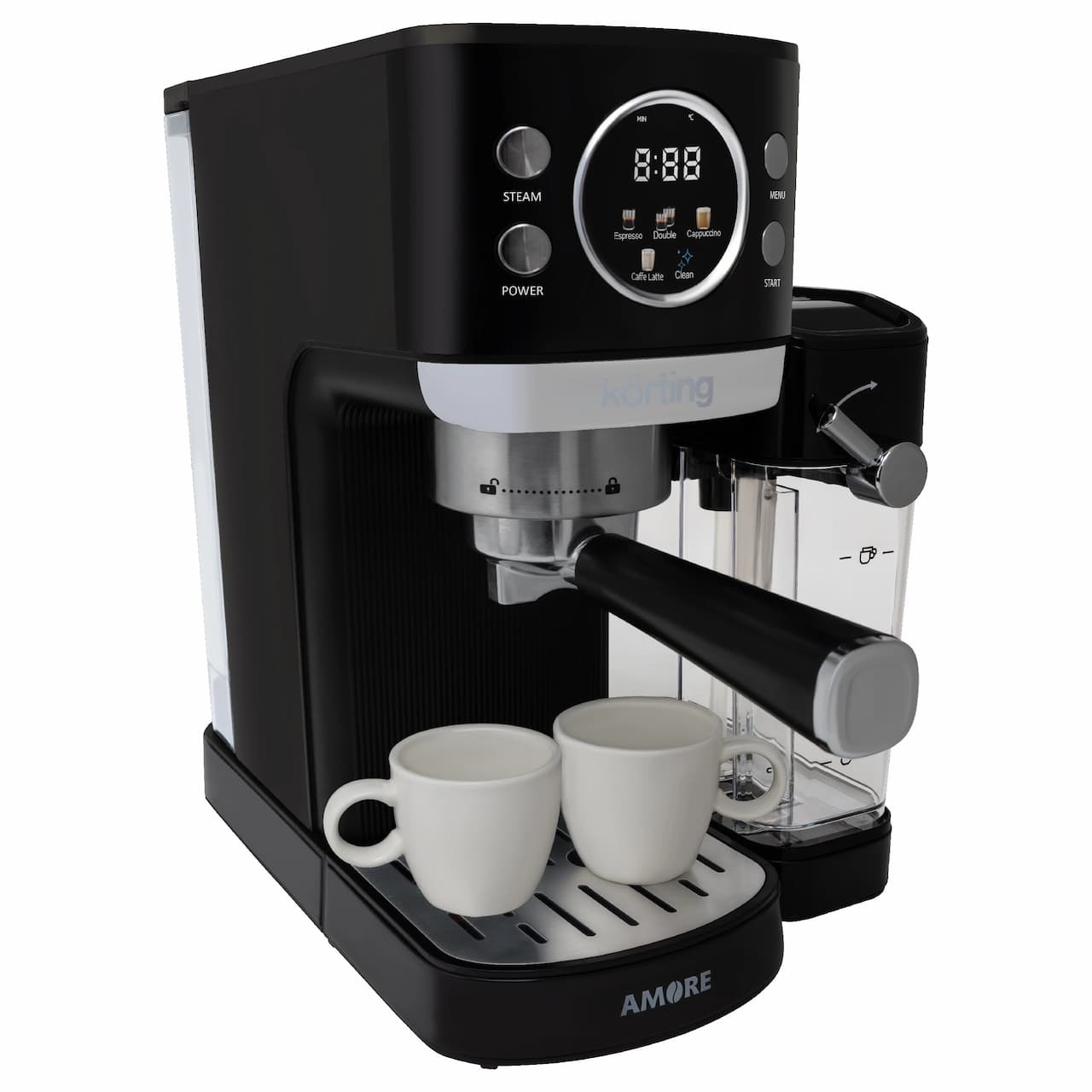 Кофеварка эспрессо KORTING Черный KCM 1007 T Amore