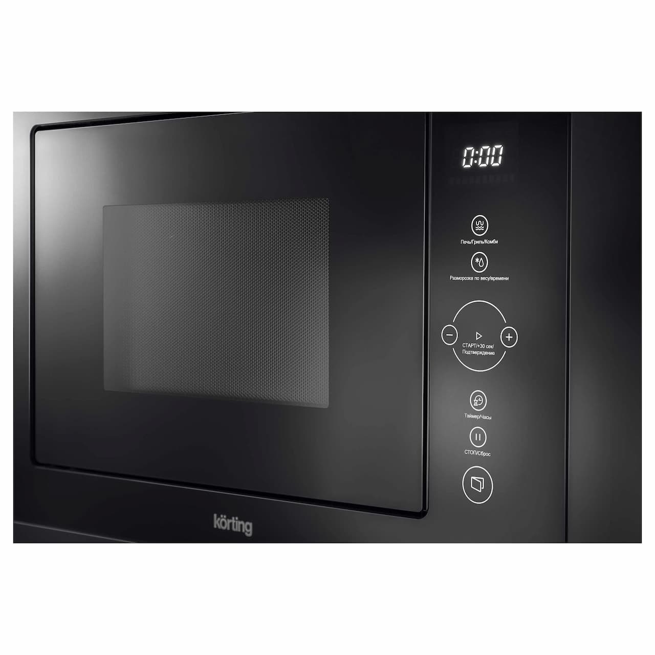 Микроволновая печь KORTING Черное стекло KMI 825 TGN