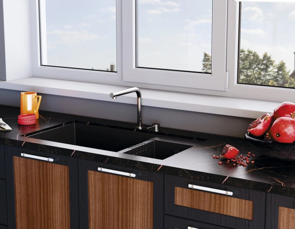 Мойка OMOIKIRI Бежевый Tedori 85-2-U-SA