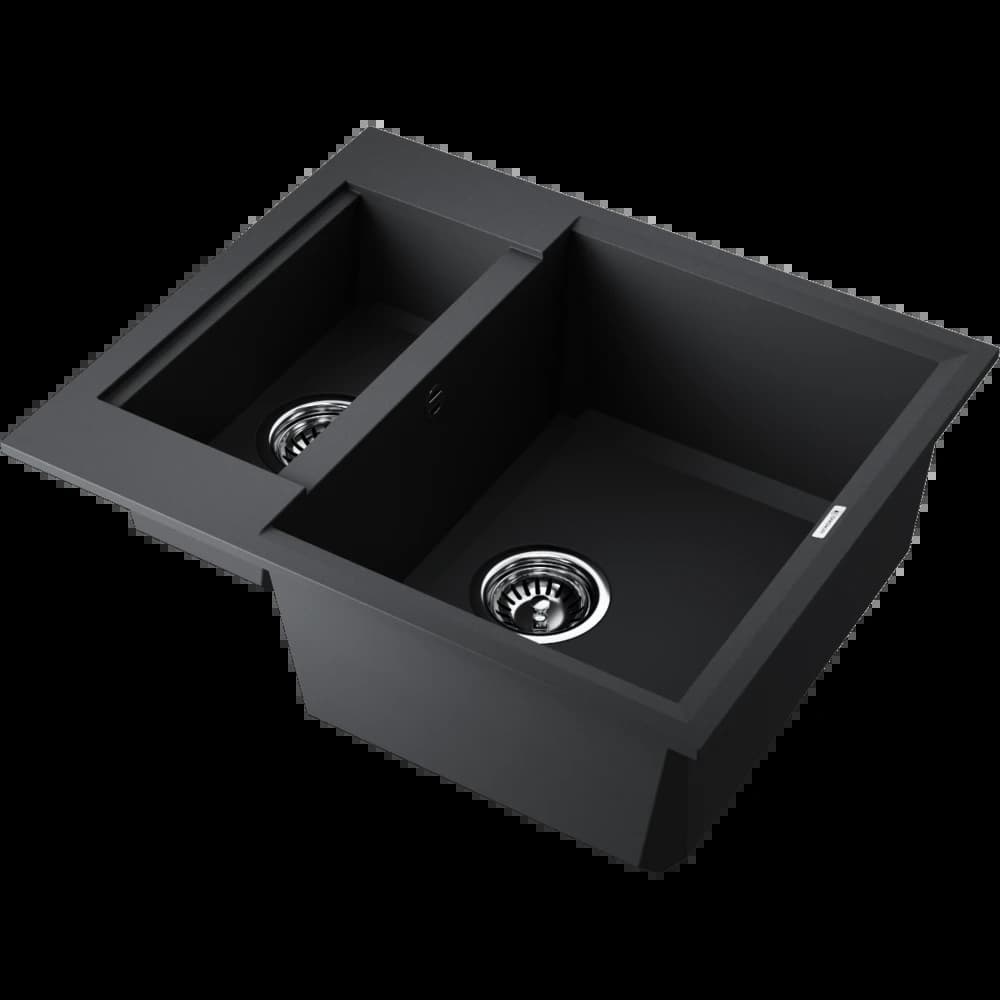 Мойка OMOIKIRI Черный Sakaime 60-2-BL