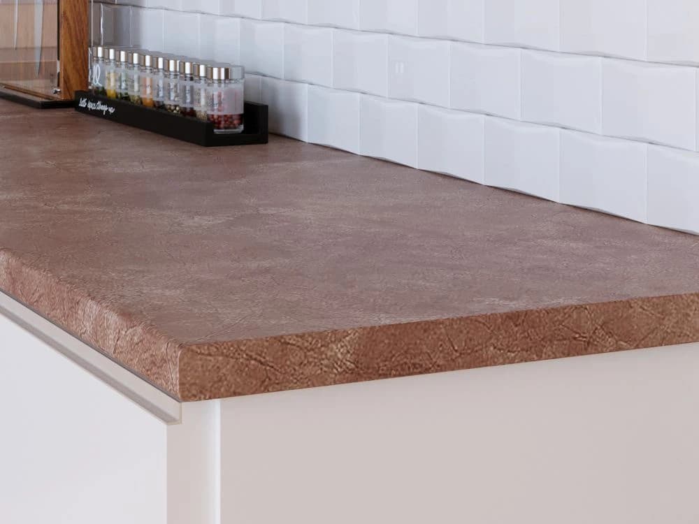 Столешница 26 мм КЕДР Обсидиан коричневый 1500х600х26*1U 910/Br