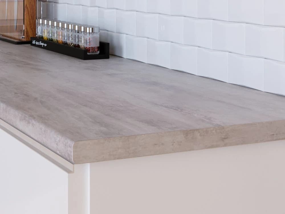 Столешница влагостойкая 38 мм КЕДР Стромболи серый (Stromboly grey) 1500х600х38*1U 7351/S