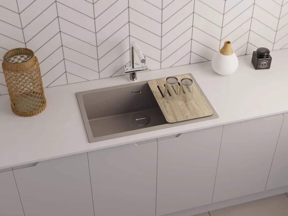 Мойка OMOIKIRI Leningrad grey Yamakawa 75-U/I-GR