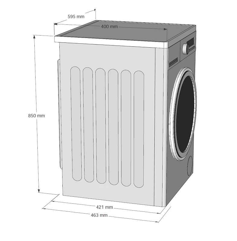 Стиральная машина KORTING Белый KWM 40B1270